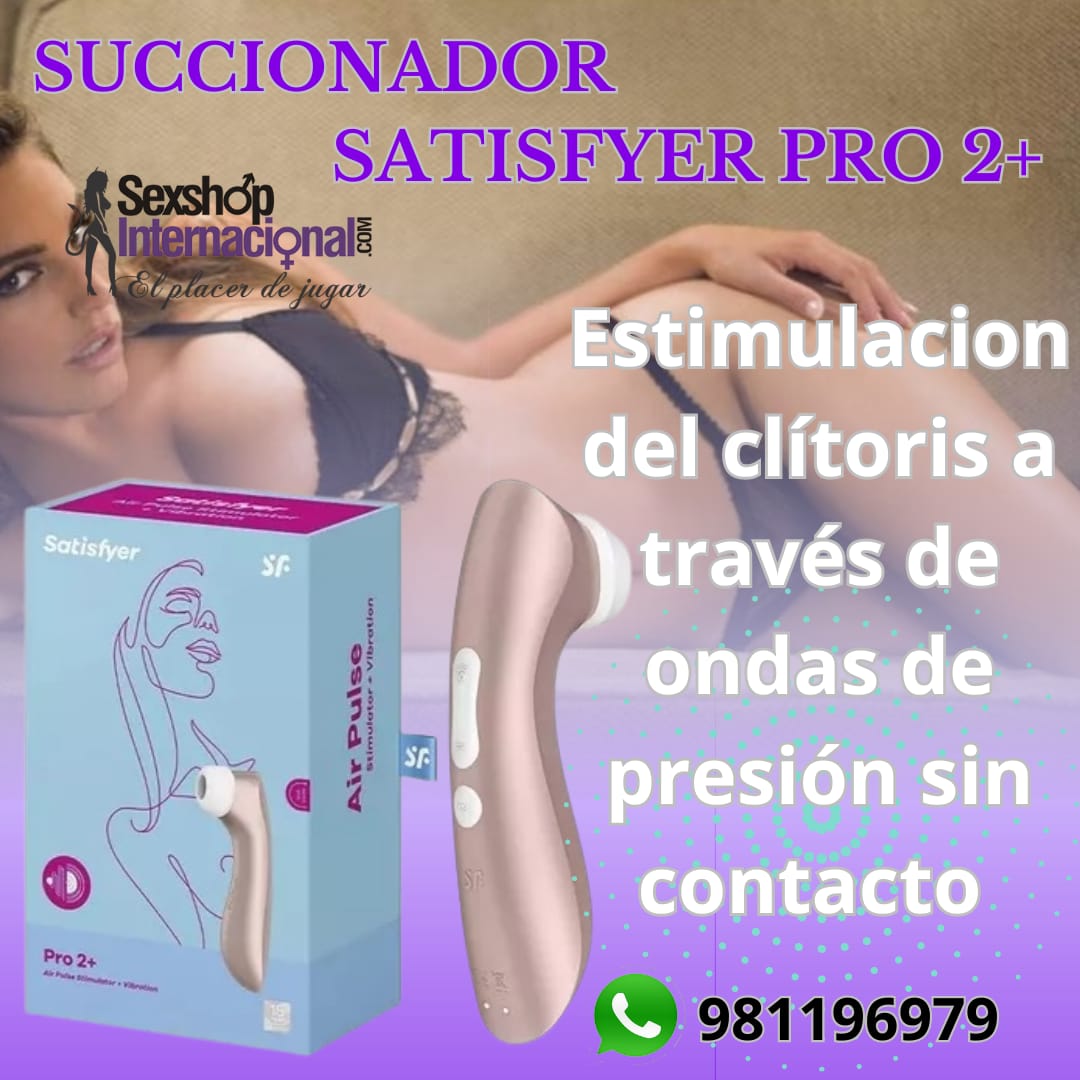 VIBRADOR SOFISTICADO -SATISFYER PRO 2-RECARGABLE-SEXSHOP LIMA 971890151 